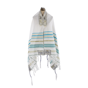 Tallit messianique, châ<span class=keywords><strong>le</strong></span> de prière pour hommes et femmes, en coton, écharpe de prière juive, impression numérique, religion israélienne, culte national - Product Image 3