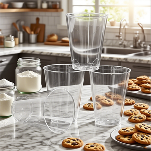 Miễn phí mẫu 1oz 2oz 5oz 6oz 7Oz 8oz 9oz rõ ràng gobelet En plastique copas de plastico Para vino dùng một lần <span class=keywords><strong>PS</strong></span> cứng ly nhựa - Product Image 5