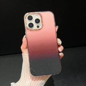 Pour <span class=keywords><strong>iphone</strong></span> 11 12 13 14 15 16 Pro Max dégradé de couleur paillettes étui de téléphone portable avec cadre de caméra en <span class=keywords><strong>m</strong></span>étal - Product Image 4