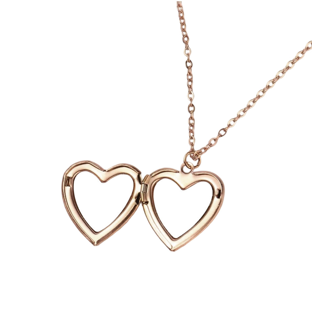 Rose gold heart