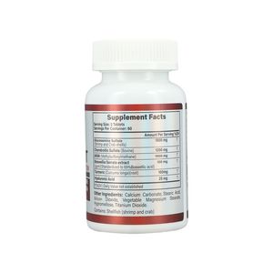 Premium 1500mg glukozamin 1200mg kondroitin 1000mg MSM gücü eklem glukozamin kondroitin tabletleri - Product Image 5
