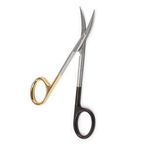 Medical Instruments Oral Surgery Stainless Steel Golden & Black Handle Dental Surgical Straight <b>Gum</b> Scissors - Product Image 5