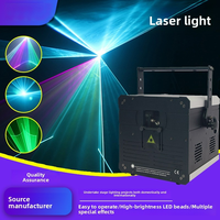 Barre de lumière laser animée 10W pleine couleur pour scène, équipement de performance