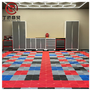 Dalles de Sol de <span class=keywords><strong>Garage</strong></span> en <span class=keywords><strong>PVC</strong></span> Emboîtables de 1,8 cm d'Épaisseur, Tapis de Sol Multifonction <span class=keywords><strong>pour</strong></span> Salle de Lavage Auto, Plaque de Sol <span class=keywords><strong>pour</strong></span> <span class=keywords><strong>Garage</strong></span> en Dropshipping - Product Image 2