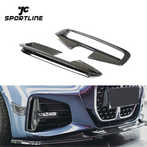 Prese d'aria per paraurti anteriore G22 in fibra di carbonio a secco per <span class=keywords><strong>BMW</strong></span> G22 G23 M440 <span class=keywords><strong>Coupe</strong></span> 2-Door 2021 <span class=keywords><strong>2022</strong></span> - Product Image 1