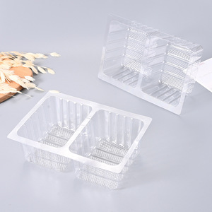 Bandeja Transparente para Mascotas, 10x8x5 cm de Diámetro Interior, Caja de Empaque Cuadrada de Grado Alimenticio, Personalizable con Impresión de Logotipo - Product Image 4