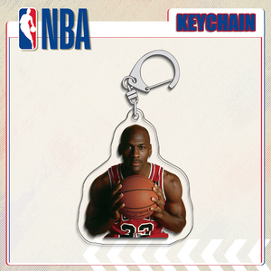 Porte-clés en acrylique double face avec figurine de joueur de basket <span class=keywords><strong>NBA</strong></span>, cadeau pour les fans de sport - Product Image 6