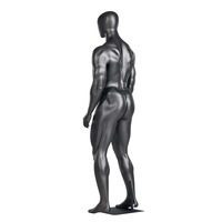 Maniquíes Masculinos de Fibra de Vidrio Baratos, Abstractos, Resistentes, de Cuerpo Completo, Musculosos