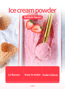 Tùy chỉnh mềm phục vụ kem bột hương vị cá nhân hương vị sô cô la kem ngon - Product Image 5