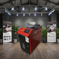 Nouvelle machine de soudage au laser à fibre 4 en 1, portable, pour métal, acier, aluminium, à prix avantageux