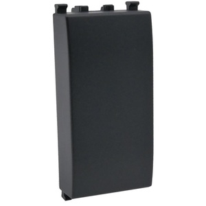 Cache-panneau lumineux noir compatible avec Vimar Ark 100x200mm - Product Image 1