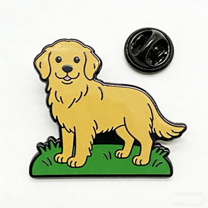 Épingles de revers promotionnelles personnalisées en métal émaillé (doux ou dur) en gros, motifs animaux mignons (chien), personnalisez votre propre animal de compagnie - Product Image 4