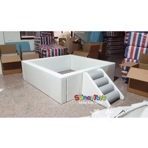 <span class=keywords><strong>Piscine</strong></span> à balles avec <span class=keywords><strong>toboggan</strong></span>, aire de jeux souple pour bébé - Product Image 5