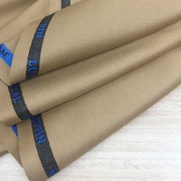Tissu sergé tissé pour vêtements musulmans, tissu pour thobe arabe, tissu de costume en polyester et viscose d'Indonésie pour hommes TR 80/20 24*31 100*78 300GM