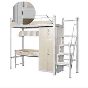 Iron <b>Beds</b> Apartment Adult Double Metal Bunk <b>Bed</b> Steel 2 Tier Bunk <b>Bed</b> - Product Image 6