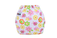 Culottes-couches pour bébé, culottes d'apprentissage à trois couches, culottes à poches brodées, couches lavables