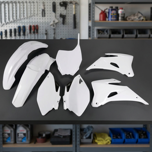 Kit di plastica bianca per Yamaha YZF 250 2006-2009 motocicli 046 accessori - Product Image 3