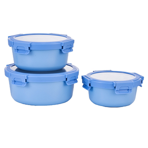 Récipient de conservation alimentaire en verre borosilicate peint par pulvérisation, hermétique et résistant à la chaleur, pour réfrigérateur, Linuo - Product Image 6