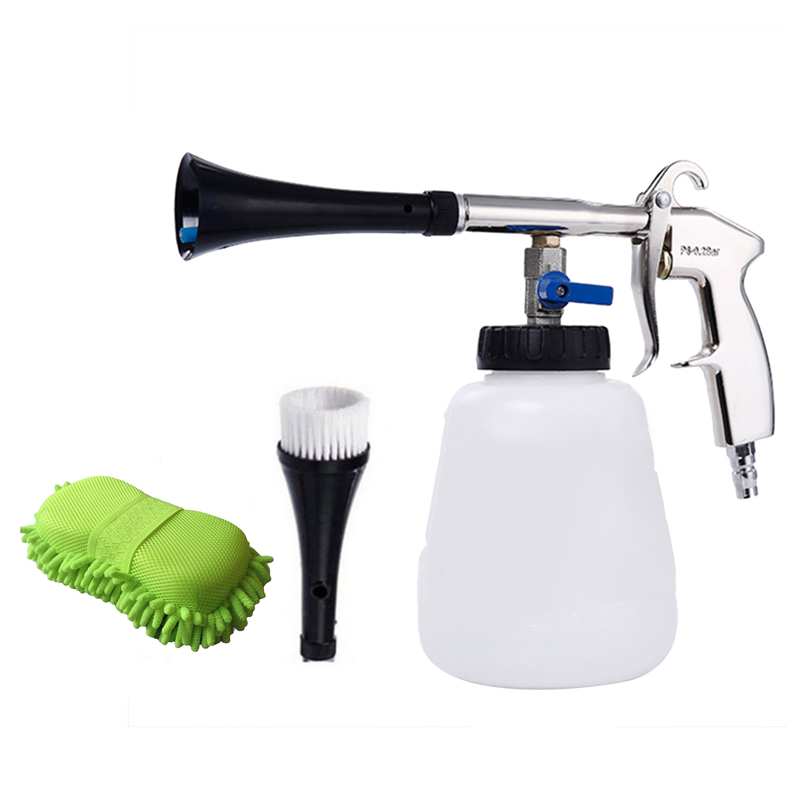 Распылитель для мытья и бутылка с щеткой, губка высокого давления, инструменты для очистки салона и экстерьера автомобиля