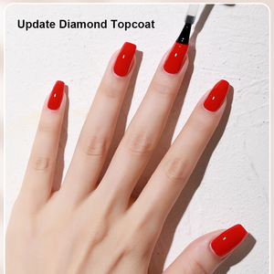 Vernis à ongles <span class=keywords><strong>semi</strong></span>-permanent mat 15 ml à marque privée, couche de finition non collante, gel soak-off, <span class=keywords><strong>base</strong></span> de manucure - Product Image 2