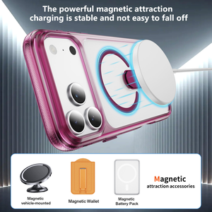 Funda para <span class=keywords><strong>iPhone</strong></span> 18 Pro Max de Fábrica, Soporte Transparente de una Pieza, Apta para Funda de <span class=keywords><strong>iPhone</strong></span> 17, Venta al por Mayor - Product Image 3