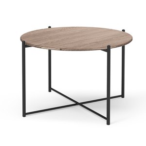 Mesa de centro redonda de alta calidad Haushalt HHST2/3, estructura metálica resistente, precio atractivo, diseño conciso. - Product Image 1