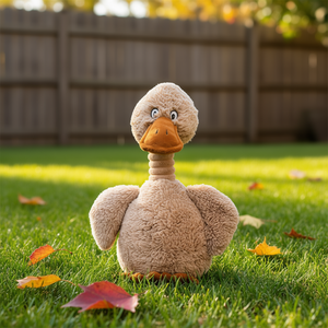 Peluche de Pato de 38 cm, Juguete de Peluche para Mascotas, Juguete Chirriante para Perros - Product Image 3