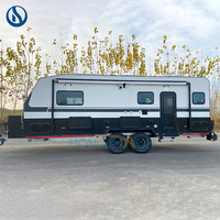 HONLU Camping RV Voyage Remorque Hors Route De Luxe Caravane Maison Mobile Homes Avec Lit Superposé Accepter Personnalisé