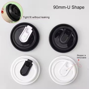 U hình cốc nhựa PET PP Chất liệu cốc dùng một lần với đáy tròn cho sữa bong bóng trà cà phê - Product Image 5