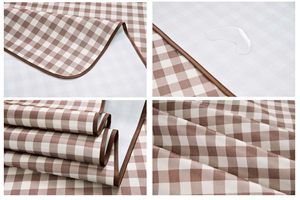 Coffee Grid <b>Waterproof</b> Picnic <b>Blanket</b> for 6-8 Adults Extra Large Beach <b>Blanket</b> Picnic Mat - Product Image 5