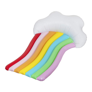 Nhà Máy khổng lồ Inflatable cầu vồng mây Lounger Float bè sang trọng cho gia đình và trường học cho mùa hè bên hồ bơi và giải trí - Product Image 3