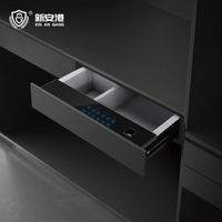Caja Fuerte Oculta con Diseño Personalizado, Desbloqueo Inteligente, Pantalla Táctil LCD, Huella Dactilar y Contraseña