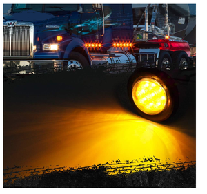 Offre Spéciale 5 pièces ensemble 2 "9 tracteur <span class=keywords><strong>remorque</strong></span> lumière LED <span class=keywords><strong>anneau</strong></span> en <span class=keywords><strong>caoutchouc</strong></span> lumière ronde avec prise <span class=keywords><strong>remorque</strong></span> côté marqueur lampe - Product Image 5