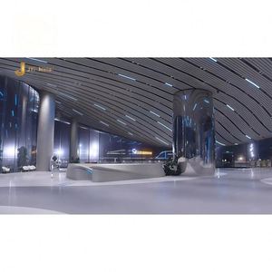 Revestimiento de Columnas de Acero Inoxidable Decorativo Moderno de Alta Gama EX1035 para Proyectos de Interiores de Edificios de Oficinas y Vestíbulos de Villas - Duradero - Product Image 3