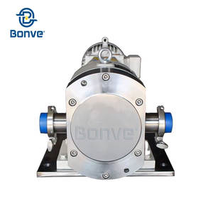 Pompe à lobes sanitaire certifiée CE et FDA-gère les produits à haute viscosité comme le <span class=keywords><strong>beurre</strong></span> d'arachide, le shampooing et les adhésifs - Product Image 5
