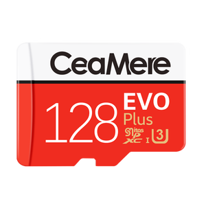 High Quality 100% Authentic 16GB 32GB 64GB 128GB 256GB 512GB Micro Flash TF SD Cards EVO Plus Class 10 U1 U3 Ceamere Memory Card