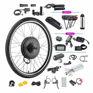 48v 750w full suspension ebike conversion kit 28/27.5/26in rad fahrrad kit DIY
