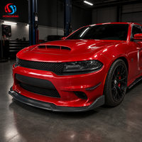 HONGHANG - Juego de 4 Piezas de Alerón Delantero para Dodge Charger SRT 2015-2023, Venta Directa de Fábrica, Fabricante de Kits de Carrocería