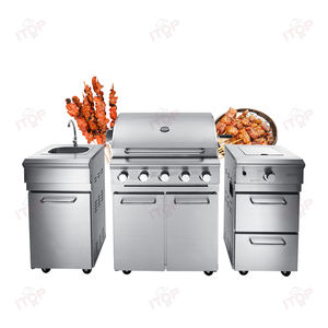 Vente en gros d'ensemble d'armoires de cuisine d'extérieur en acier inoxydable ensemble de cuisine d'extérieur <span class=keywords><strong>four</strong></span> <span class=keywords><strong>barbecue</strong></span> avec <span class=keywords><strong>four</strong></span> <span class=keywords><strong>barbecue</strong></span> pizza - Product Image 4