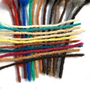 Extensions de cheveux humains brésiliens 100% faites à la main Dreadlocks de haute qualité et <span class=keywords><strong>Micro</strong></span> Locs dans les styles Afro Curl Wave - Product Image 3