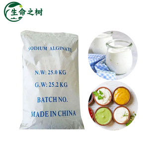 Effective Natural Food Grade Sodium Alginate Powder <strong>Thickener</strong> for Frozen <strong>Drinks</strong> and Food Additives Use - Product Image 4