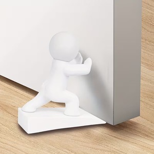 Qianrui Door Stopper 3D Model Anti-Slip Base For Home Decor Door Protection - Product Image 1