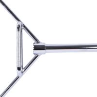 Barre hexagonale LIVEPRO de haute qualité en acier massif pour la musculation et l'haltérophilie