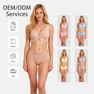 Reggiseno Sweethoney OEM Senza Cuciture, Facile da Indossare, <span class=keywords><strong>con</strong></span> Chiusura Magnetica Frontale, Morbido e Confortevole, Senza Ferretto, Adattivo per Anziane - Product Image 1