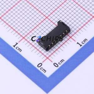 X1224WRS-07-LPV01 Wire-to-Board Pin Header SMD,P=1.2mm,Horizontal Mount Connector 1x7P 1.2mm Horizontal Mount 7P - Product Image 2