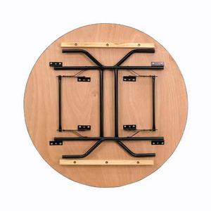 Mesa de Comedor Redonda Plegable al por Mayor para Restaurante, Bodas y Eventos, Muebles para Banquetes de Hotel - Product Image 5