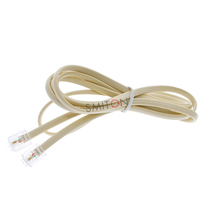 <span class=keywords><strong>Cable</strong></span> de Extensión Telefónica Plano 6P2C RJ11 - Product Image 2