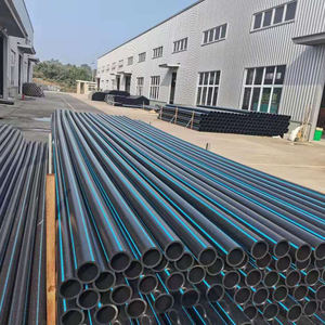 Pn20 Drainage 75mm HDPE Butt Fusion HDPE 6 pouces Tuyau Prix Tuyau 63mm Pn8 Pe100 Tuyau en polyéthylène de grand diamètre - Product Image 2