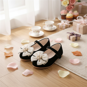 รองเท้าเด็กผู้หญิง OZKIZ รุ่น D04 ลายดอกไม้ พรีเมียม สไตล์เกาหลี สำหรับเด็กอายุ 2-7 ปี ขายส่ง แฟชั่นเด็กสำหรับฤดูใบไม้ผลิ/ฤดูใบไม้ร่วง - Product Image 2