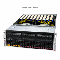 Supermicro SYS-420GP-TNR 4U Dual Intel Xeon 10 GPU PCIe 4.0 Dual-Root 10 GPU Rack Server untuk AI Deep Learning